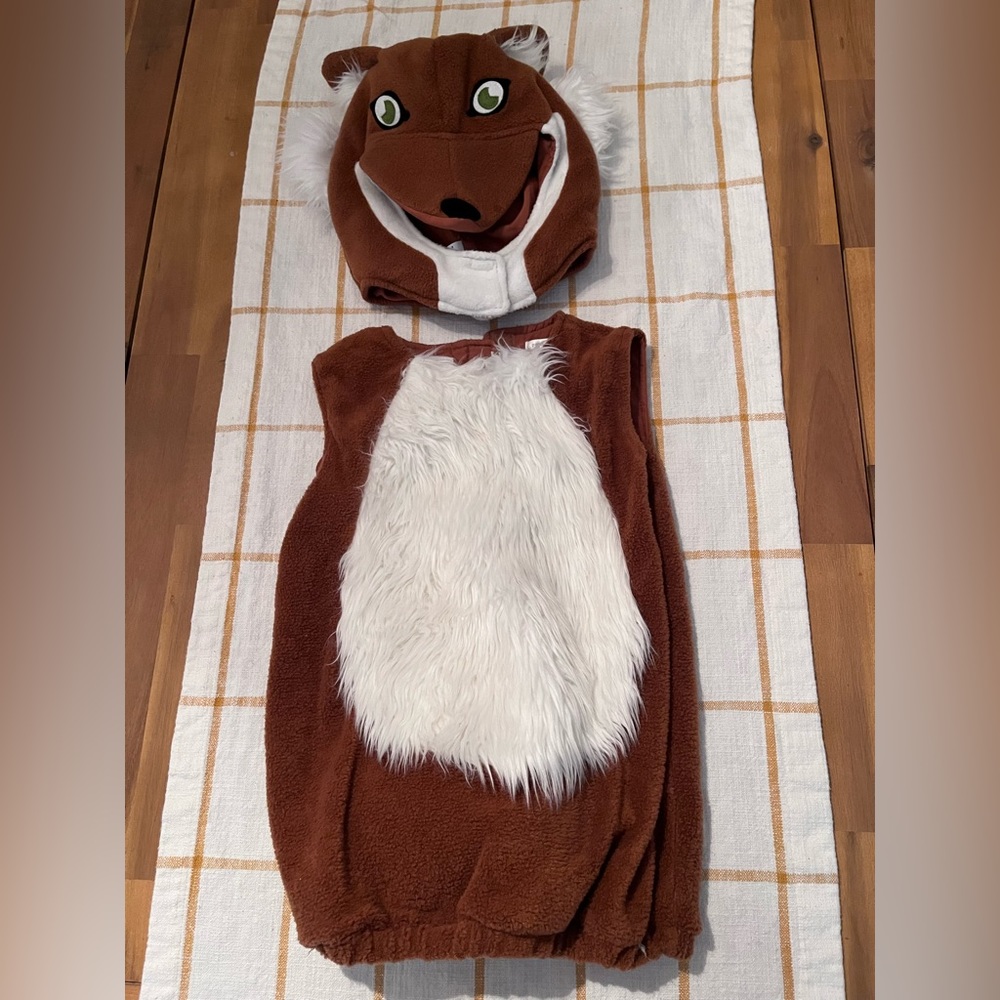 Pottery barn fox costume